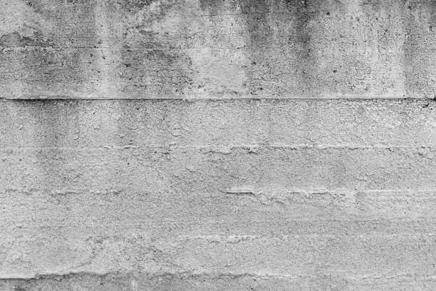 istock Rough light gray concrete wall, close up photo. Background texture 1494623164