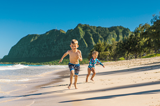 Beach summer fun.