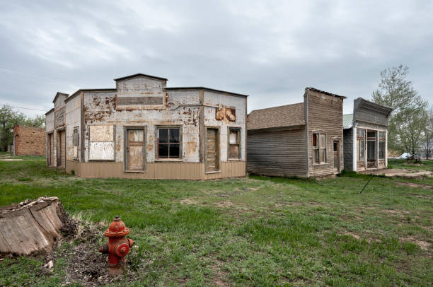 istock Abandoned Storefronts in Buffalo Gap, South Dakota 1494632716