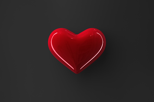 Heart concept. 3D Render