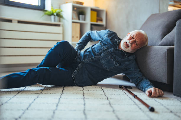 istock Falls of older adults concept. 1494635576