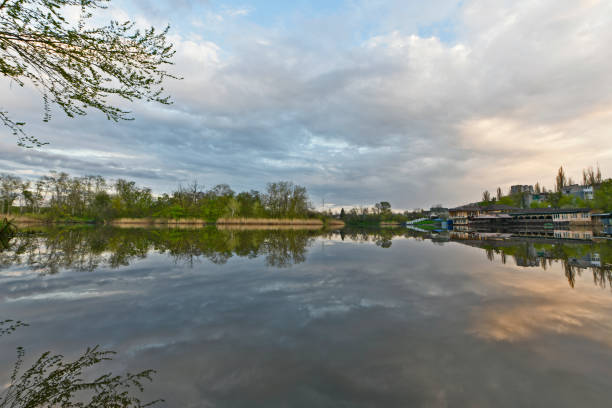istock Spring landscapes along the banks of the Samara river 1494639990