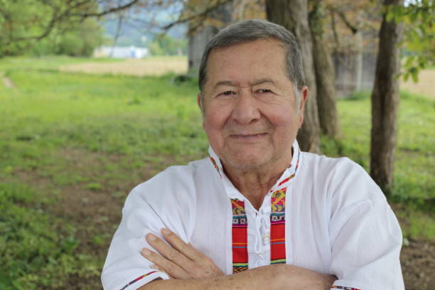 istock Senior Hispanic man in nature 1494643340