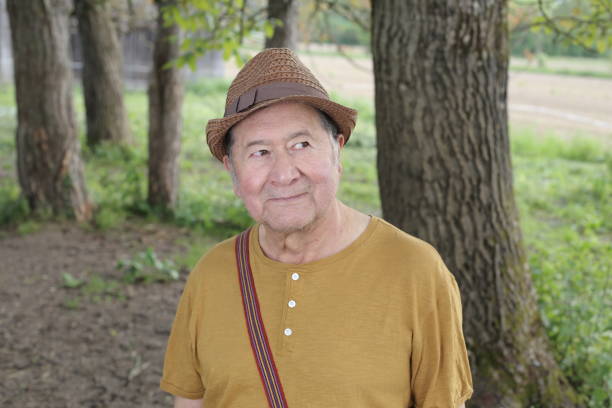 istock Senior Hispanic man in nature 1494643804