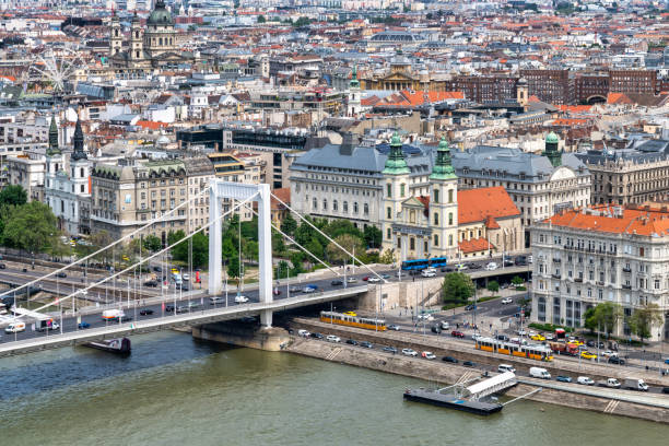 istock Budapest: A Vibrant Cityscape along the Danube 1494644895