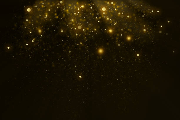 istock Abstract defocused lights and bokeh on dark background. 1494647509