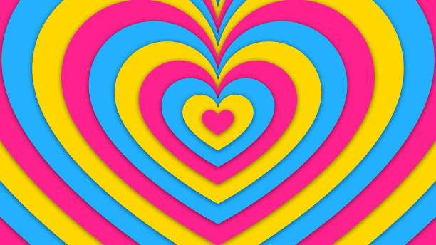 istock Happy Pride Month Pansexual Pride Flag Heart Tunnel Background 1494656774