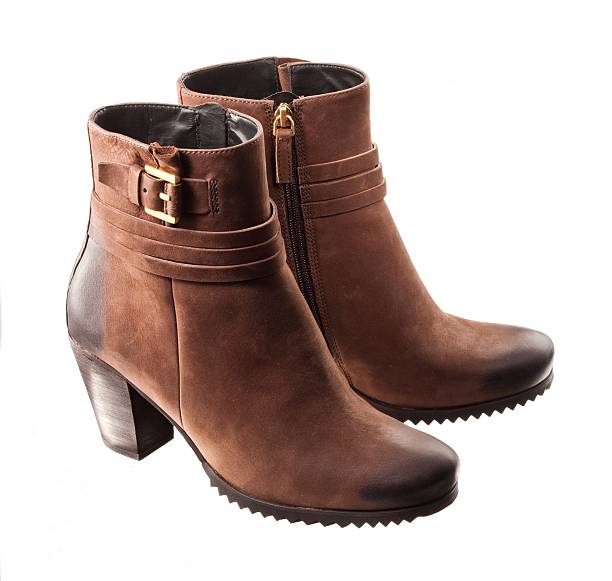 ankle boots stock photo