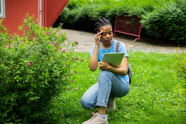 istock Shot of a young woman using her digital tablet 1494666785