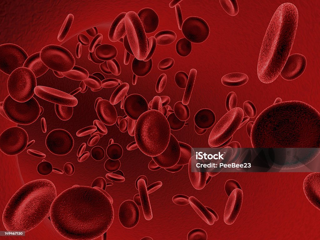 혈액 세포 - 로열티 프리 동맥 스톡 사진