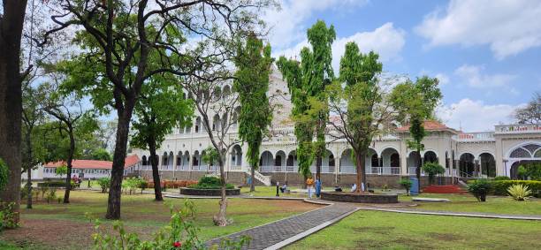 Aga Khan Palace Aga Khan Palace India aga khan iv stock pictures, royalty-free photos & images