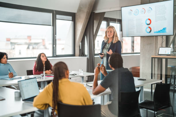 istock Morning Office Meeting: Planning Winning Strategy 1494679249