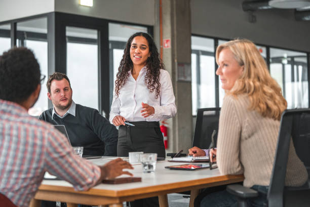 istock Diverse Business Partners Sharing Ideas at the Meeting 1494679275