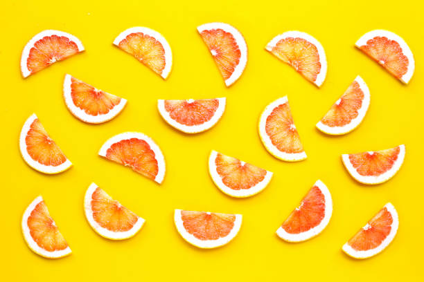 High vitamin C. Juicy grapefruit slices