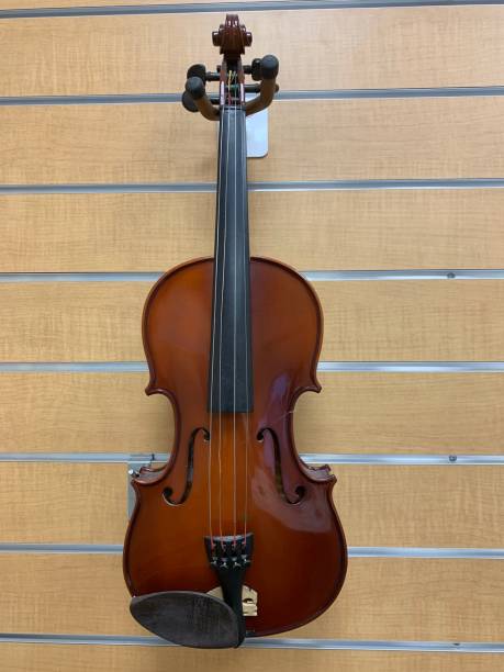 Old Violin stock photo