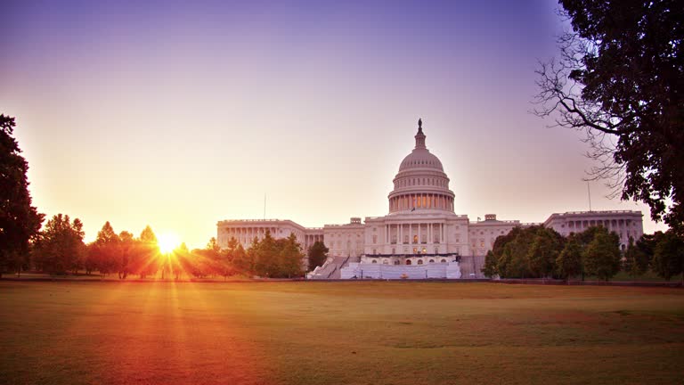 Sunrise of United States Capitol