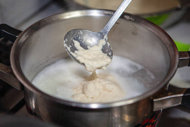making potato food
