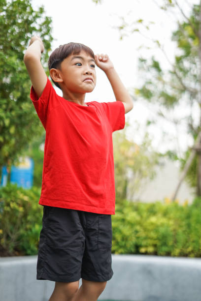 istock Boy Walking balance equipment 1494715364