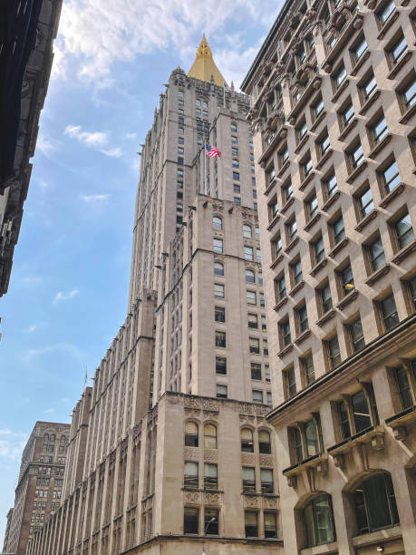 Skyscraper Of New York City stock photo