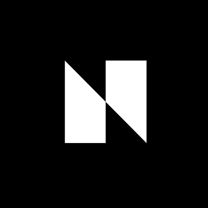 Letter N Logo symbol