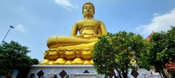istock Big Buddha Statue in Bangkok Thailand 1494730913