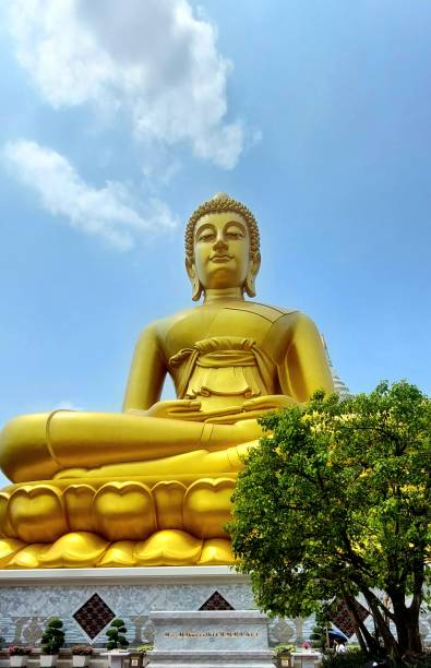 istock Big Buddha Statue in Bangkok Thailand 1494730918