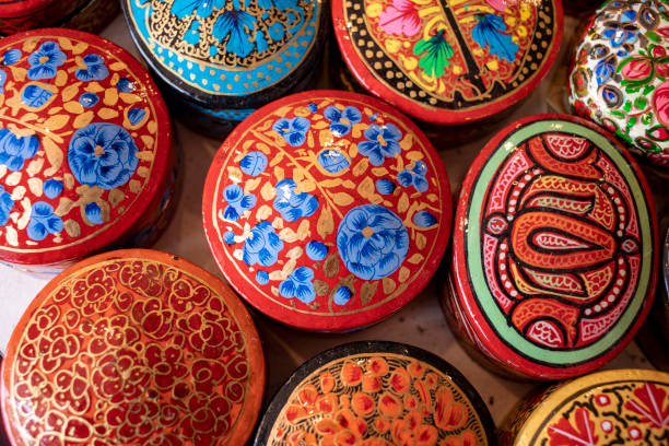 istock Paper mache jewellery box 1494738555