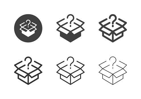 What the Box Icons Multi Series Vector EPS File.