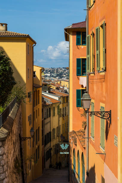 istock Colourful and ancient alleyway in the Old Nice district 1494741516