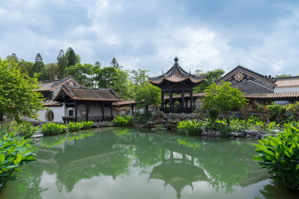 istock Antique Chinese garden architecture 1494745056