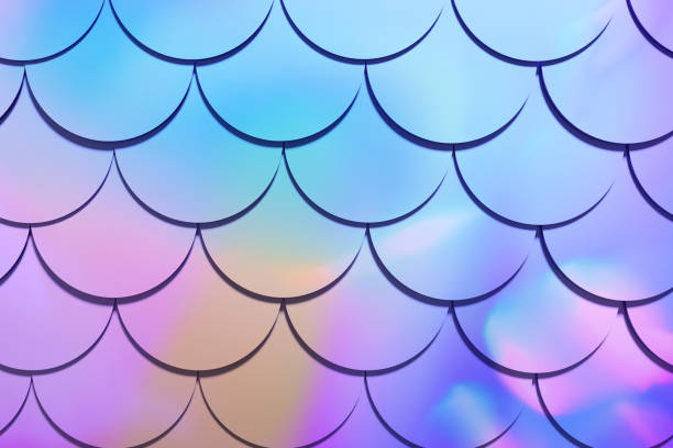 istock 3d render of beautiful Mermaid fish scale background 1494746265