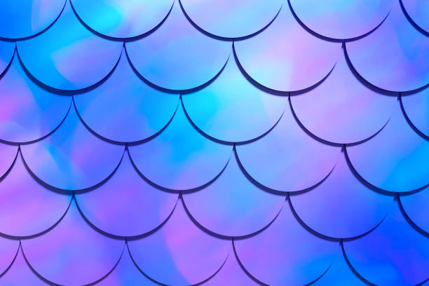 istock 3d render of beautiful Mermaid fish scale background 1494746266
