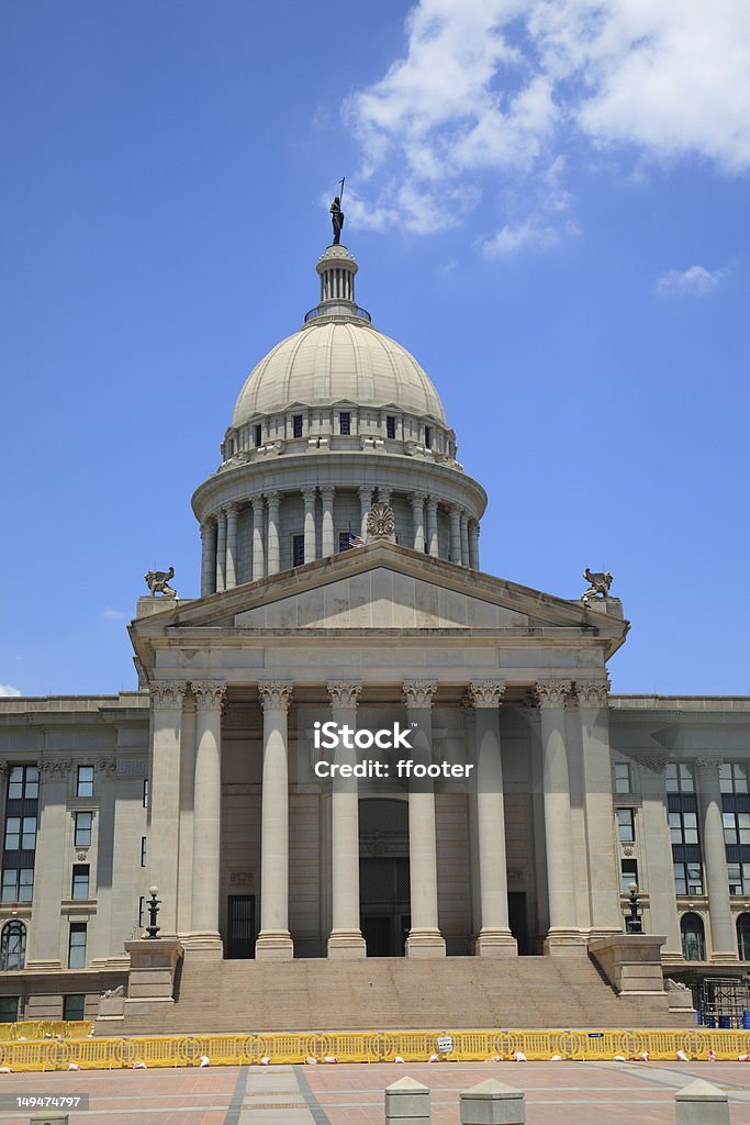 Oklahoma City State Capitol Building - Foto stock royalty-free di Architettura