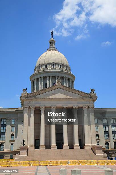 Oklahoma City State Capitol Building - Fotografie stock e altre immagini di Architettura - Architettura, Blu, Cielo