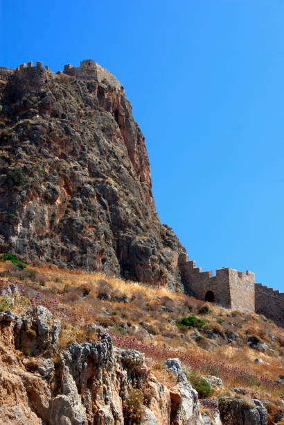 istock view of the ancient walls under the mountain 1494748493