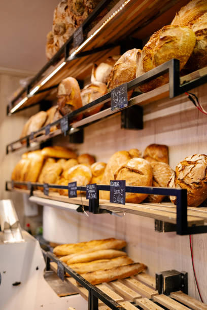 istock Rack with large number of breads 1494748534
