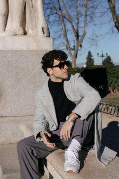 istock Young man's portrait in the city 1494758680