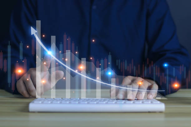 istock stock market charts or forex trading 1494766618
