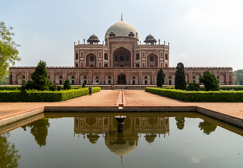 DELHI India april 01.2023  Humayun's tomb tomb of the Mughal Emperor Humayun in Delhi