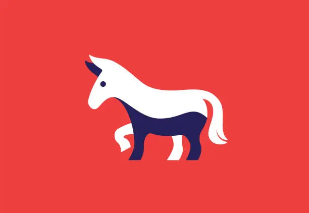 Vector illustration of horse symbol