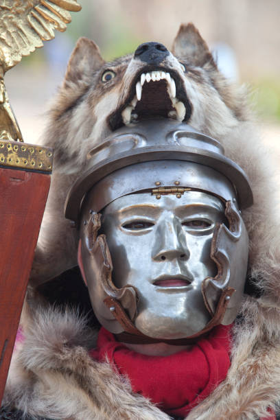 istock Centurion wearing military face mask 1494785745
