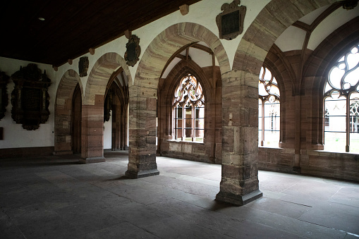 Basel Minster is a religious building in the Swiss city of Basel and is probably the city's most famous landmark. It was originally a Catholic cathedral but today it is a Reformed Protestant church. The original cathedral, with its characteristic red sandstone walls, was built between 1019 and 1500 in Romanesque and Gothic styles.