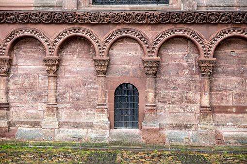 Basel Minster is a religious building in the Swiss city of Basel and is probably the city's most famous landmark. It was originally a Catholic cathedral but today it is a Reformed Protestant church. The original cathedral, with its characteristic red sandstone walls, was built between 1019 and 1500 in Romanesque and Gothic styles.