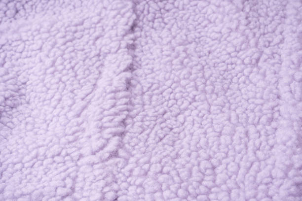 istock Purple fur texture as a background. 1494788615