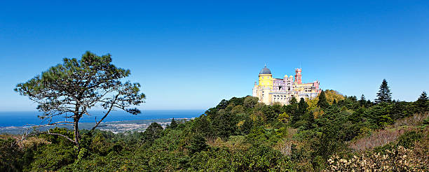 istock panoramic view of Pena castle 149480495