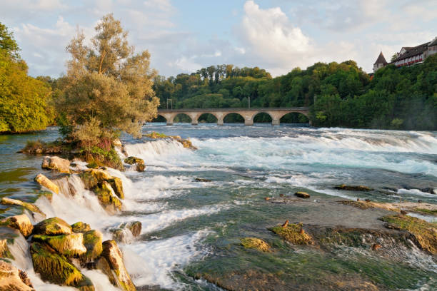 istock Panoramic view of the Rhine Falls, Switzerland 1494807525