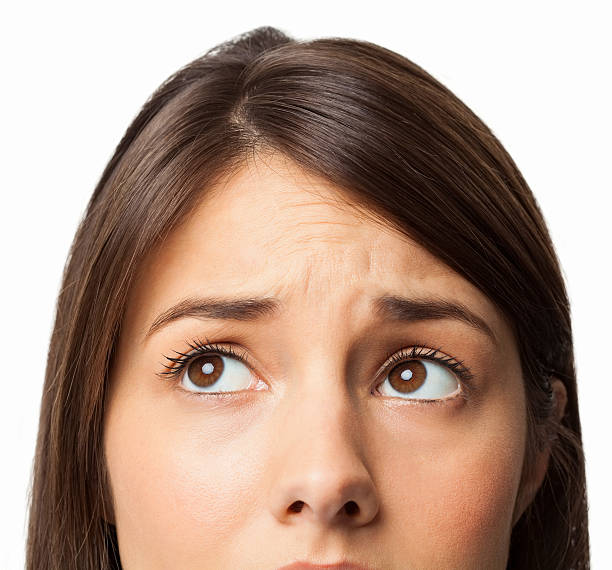 istock Confused Woman Looking Away - Isolated 149481206