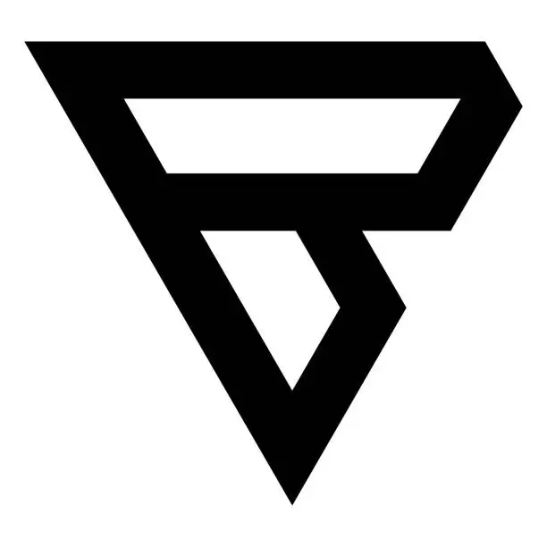 Vector illustration of Professional Innovative Initial VB logo and BV logo. Letter VB or BV Minimal elegant Monogram. Premium Business Artistic Alphabet symbol and sign