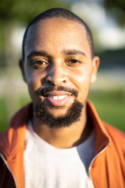 istock Portrait of a bearded young African man 1494826518