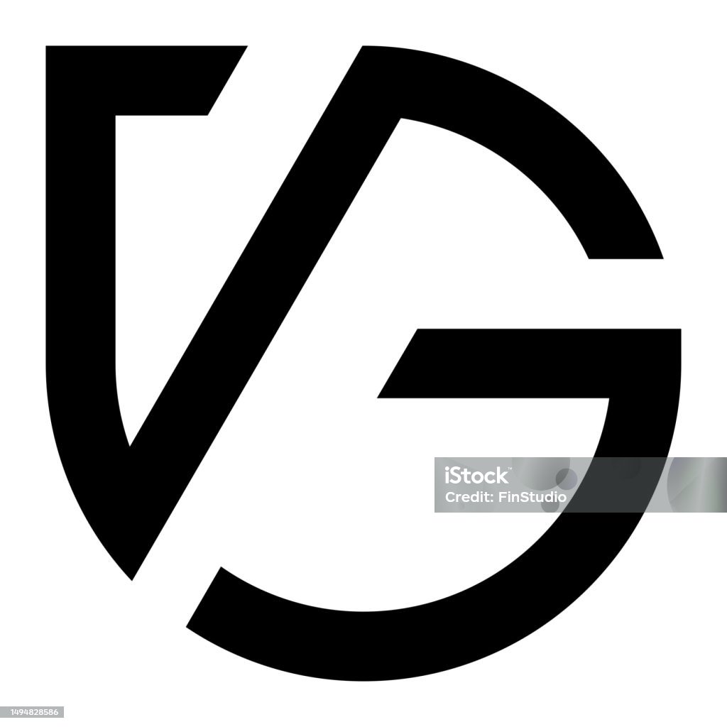 Gv Sign Professional Innovative Initial Vg Logo And Gv Logo Letter Vg Or Gv ...